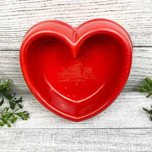 VINTAGE 1980 POUND PUPPIES Heart Shaped Play Food Bowl